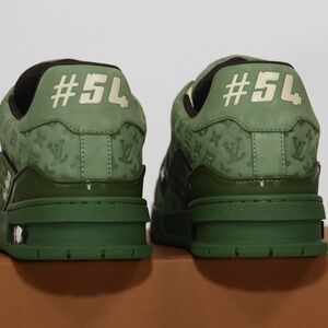 Louis Vuitton Trainer Sneakers Green